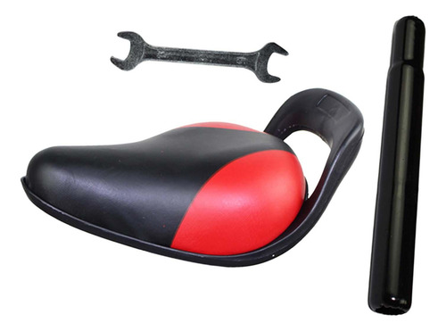 Para Bicicleta Para Niños Asiento Para Niños En Rojo Negro