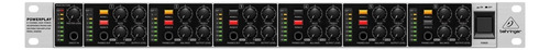 Behringer Ha6000 Amplificador Audífonos Auricular 6 Canales Color Negro/Plateado