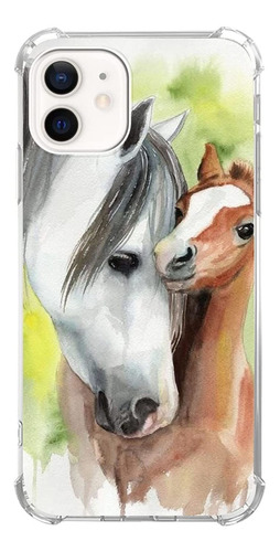 Funda Para iPhone 13 - Estampado Caballos