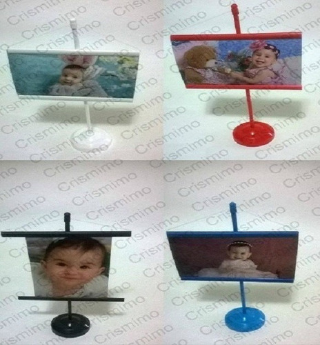 20 Mini Banner De Mesa Para Personalizar - Lembrancinhas