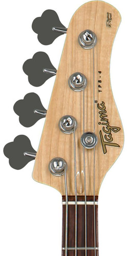Baixo 4 Cordas Tagima Tpb4 Hb Honey Burst Mg Escala Escura