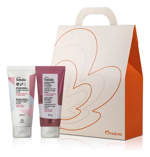 Kit Presente Natura Tododia Amora Vermelha E Jabuticaba