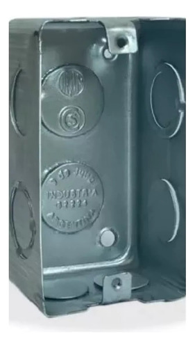 Caja De Luz Rectangular 9 De Julio X Pack 100 Unidad C/iram