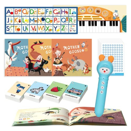 Starter Learn To Read, 3 Libros Interactivos, 100 Tarje...