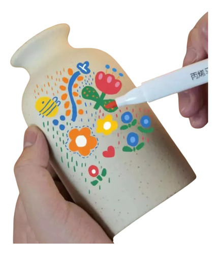 Lápices Acrílicos Marcadores 24 Colores Acrylic Paint Marker