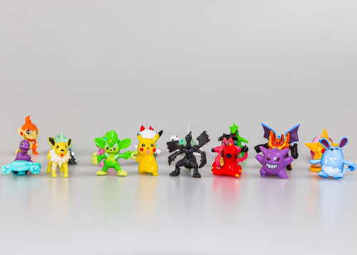 144 Figuras De Pokemon Coleccionables + Pikachu De Regalo