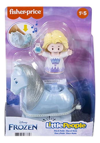 Figura Frozen De Fisherprice Little People D Elsa Nokk