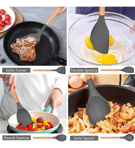 Juego De Utensilios De Cocina Silicona, Juego De Utensilios