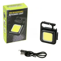 Comprar Mini Linterna Portatil Luz Led Carga Usb Destapador Llavero