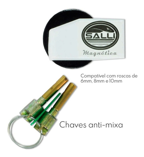 Trava Antifurto Para Bateria De Caminhão Roscas De 6 8 10 Mm