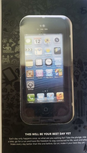 Funda Lifeproof para iPhone 5/5s (impermeable), color negro