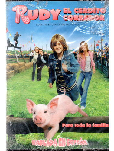 Rudy El Cerdito Corredor - Dvd Nuevo Original Cerr. - Mcbmi