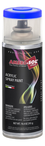 Pintura Aerosol Para Esmalte Acrilico Multiuso Color Azul Oz