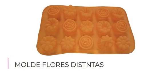 Moldes De Silicon Para Jabones O Reposteria De Flores