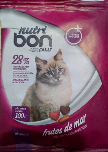 Alimento Balanceado Nutribon Gato De 8kg