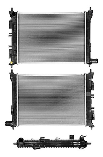 Radiador Agua Soldado Accent L4 1.6l De 2018 A 2022 Polar