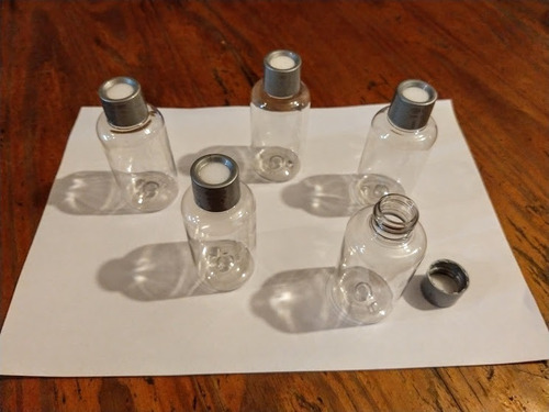 Imagen 4 de 4 de Env. Plástico 60 Cc Para Difusores Jabón Champú Alcohol/x 25
