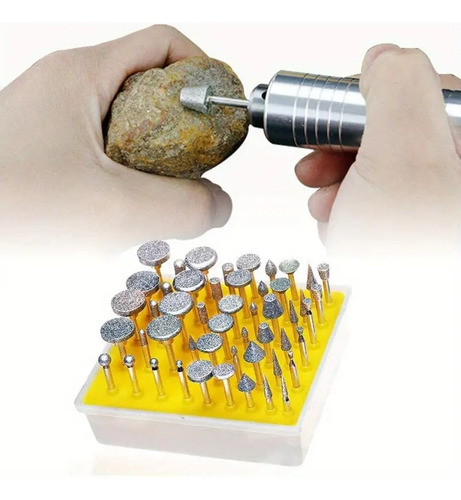 50 Pzs Kit Fresas Para Madera Carburo Para Dremel Mototool