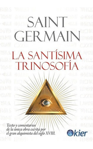 Libro - Santisima Trinosofia, La - Conde De Saint Germain