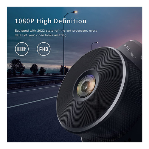 Byakov Dash Cam, Camara De Salpicadero 1080p Para Automovi