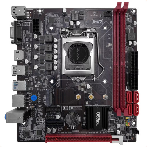 Placa Mãe B250 Ddr4 Nvme Lga1151 6°, 7°, 8° E 9° Geração Cor Preto
