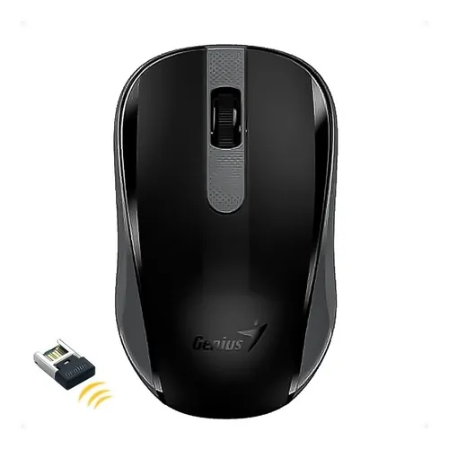 Mouse Inalambrico Genius Silent Negro - Nx-8008s