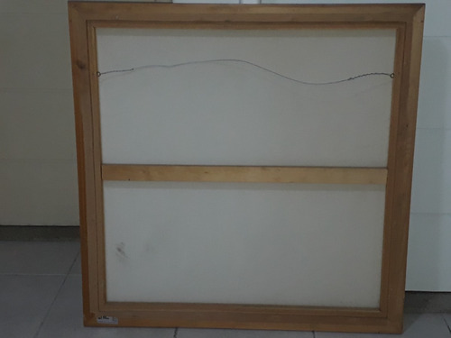 2155- Sergio Bertoni. Ost. 104x104cm Com Moldura. Carnaval. (Usado)