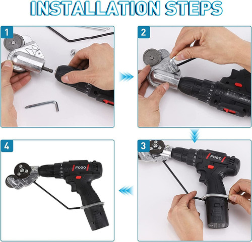 Tijeras Eléctricas, Taladro, Retrofit, Tabla De Cortar, Quic