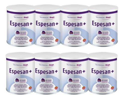 Pack X8 Espesan Libre De Lactosa Y Gluten 300g