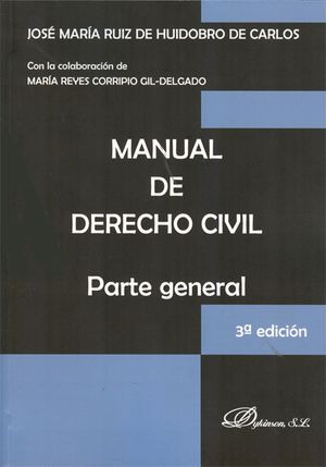 Libro Manual De Derecho Civil. Parte General Original