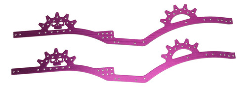 Rieles De Chasis Rc Para Axial Scx10 Ii, Marco De Aluminio D