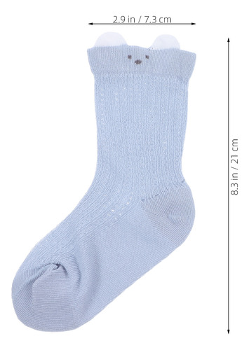 1 Par De Calcetines Finos Para Bebés, Calcetines De Algodón