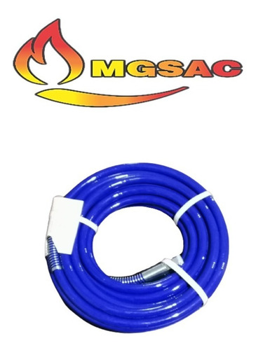 Manguera Airless De Alta Presion 15 Mt De 3/8  Bluemax Mgsac