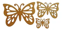 Comprar Figuras Fibrofácil X3 Medidas 15,20 Y 25cm Mariposas Jaulas