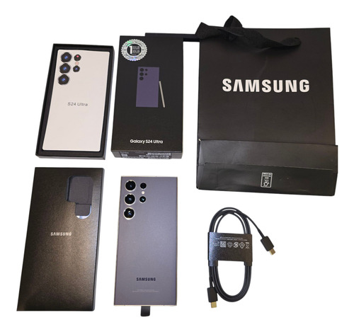Samsung Galaxy S24 Ultra 256gb 12gb Ram Violeta Oscuro (Nuevo con caja abierta)
