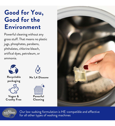 Cápsulas De Detergente Para Roupa The Clean People Fragrance