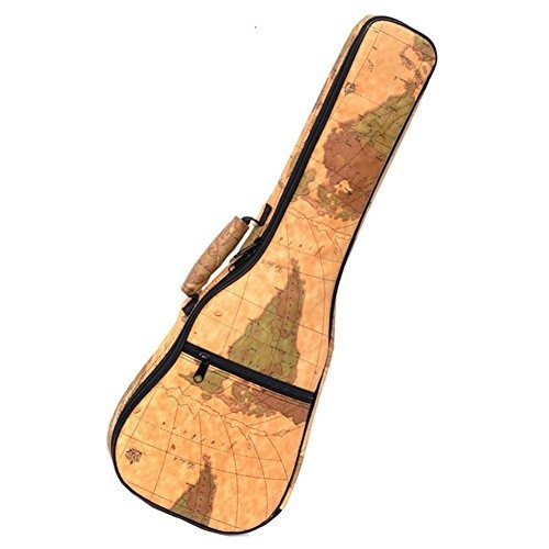 Ukuele Hawaiian Ukulele Bag Ukulele Estuche Con Suave 10mm 