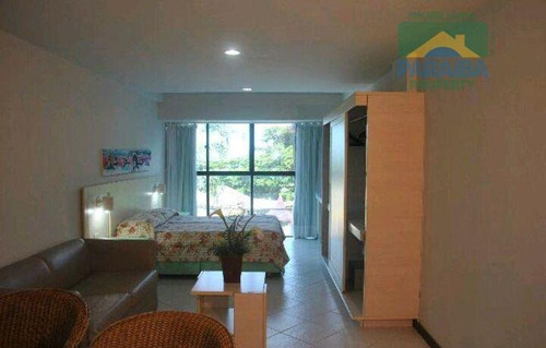 Imagem 2 de 5 de Flat Mobiliado Para Venda Ou Locação - Praia Do Cabo Branco - João Pessoa - Pb - Fl0049