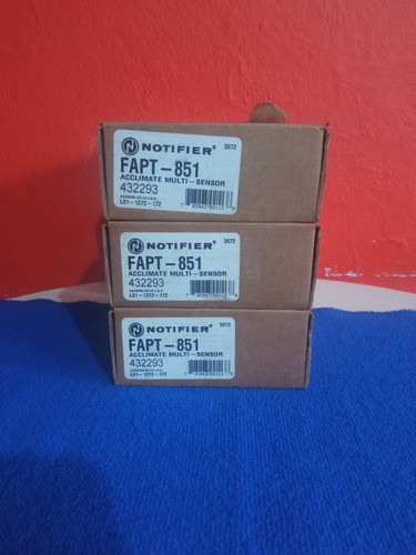 Detector Notifier Acclimate Multi-sensor Fapt-851 Nuevos (Usado)