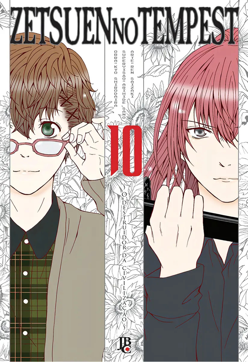 Capa de Zetsuen no Tempest Volume 10