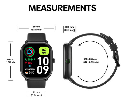 Reloj Inteligente Zeblaze Gts 3 Pro Amoled Rosa Para Llamada