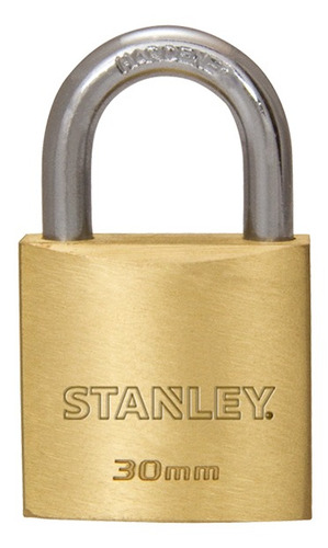 Imagen 1 de 1 de Candado Laton Stanley 30mm S742 030