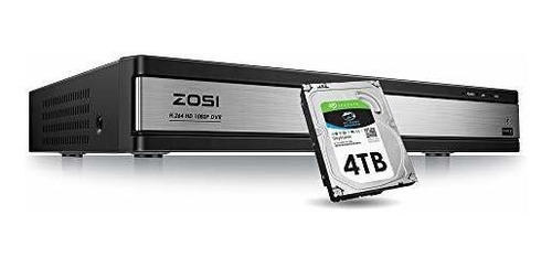 Grabador Dvr De Seguridad De Video Zosi 16ch 1080p Con Disco
