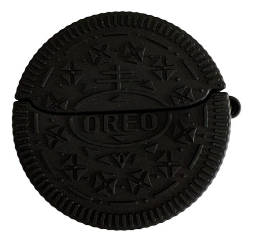 Funda Case Para Samsung Galaxy Buds 3 3 Pro Diseño Comida Negro Galleta
