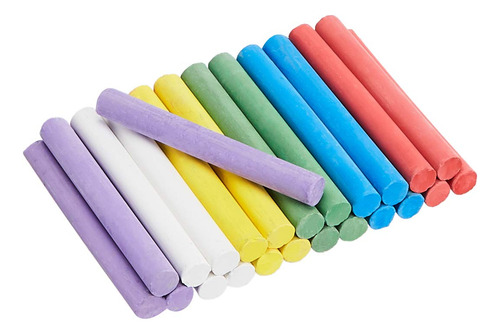 Chalk Amazon Basics Sin Polvo Con Goma De Borrar, 24 Barras