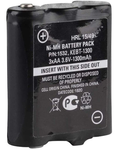 Bateria Recargable De Alta Capacidad Motorola 1532 1300 Mah