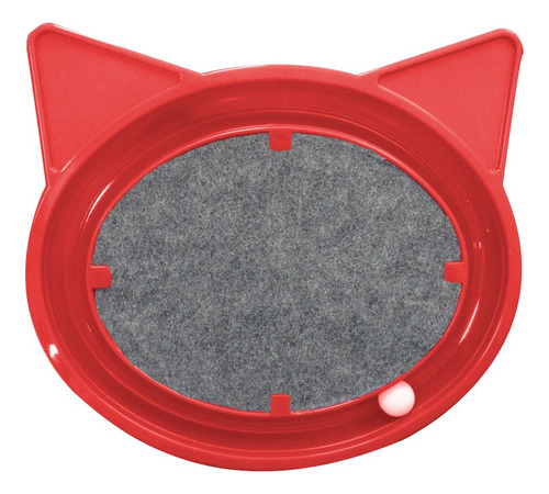 Arranhador Para Gato Super Cat Relaxa Desestressa Vermelha