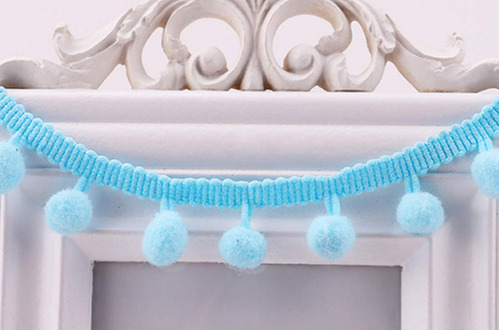 Cinta Fleco 20 Yarda Para Coser Pompon Borla Decoracion Boda