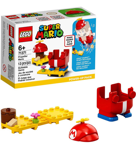 Paquete De Potenciadores Lego Super Mario Propeller Mario 71