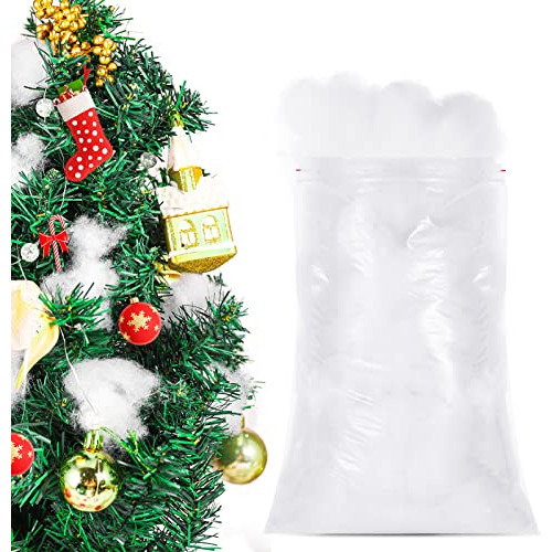 Nieve Falsa De Navidad De 7 Oz, Nieve Artificial Esponj...